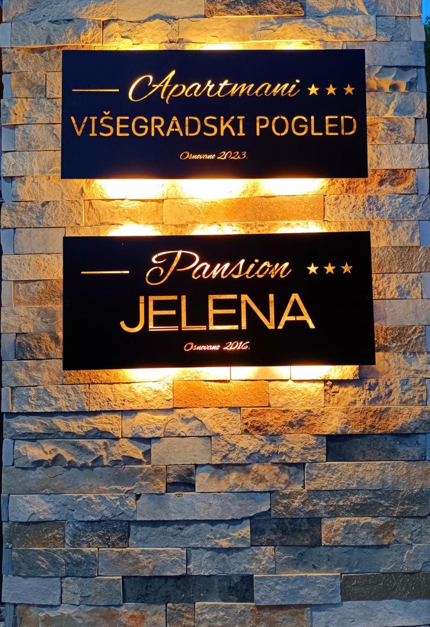 Apartmani Visegradski Pogled Eksteriør bilde